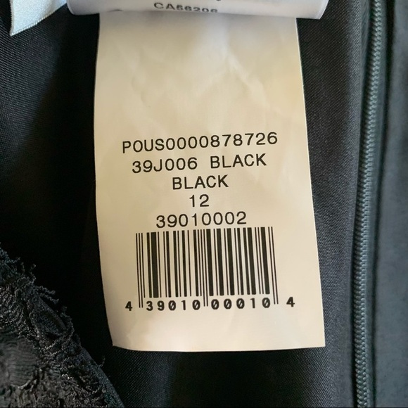 David’s Bridal NWT Short Sleeve Lace Chiffon Sz.12 - Picture 13 of 15